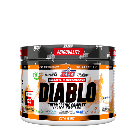DIABLO® - Termogénico (120 cap) cápsulas - Big
