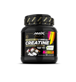 CREATINE CHEWABLES 60 TABL Cola, cereza y naranja - Amix