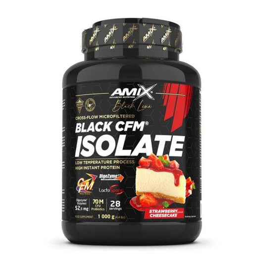 BLACK CFM ISOLATE 1 KG Fresa-tarta de queso - Amix