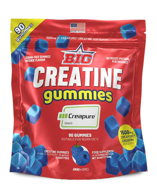 BIG GUMMIES CREAPURE (90 units) RASPBERRY (90 units) RASPBERRY - Big
